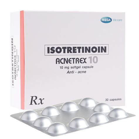 Buy Rx: Acnetrex 10 mg Capsule Online .